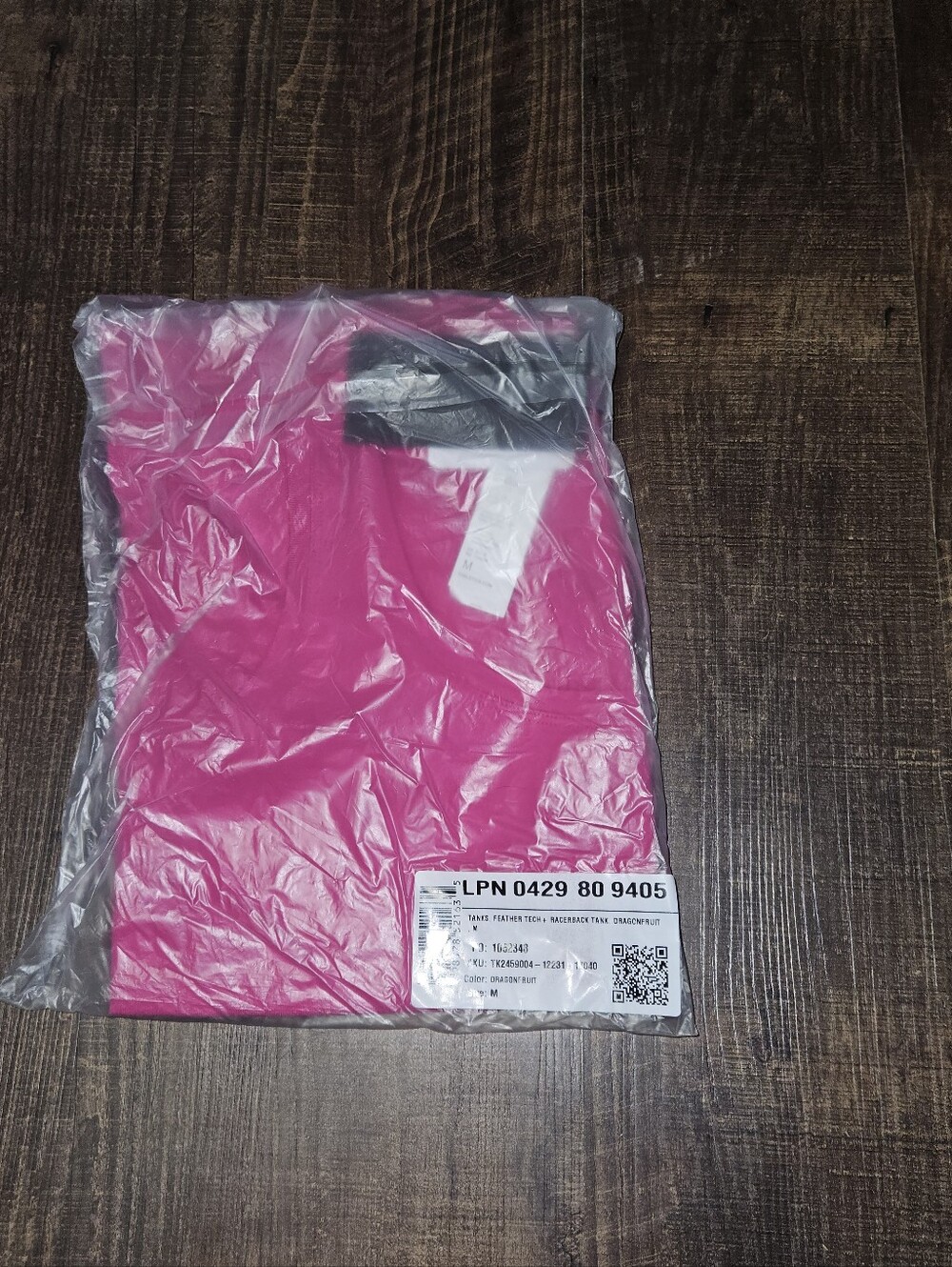 Fabletics Hot Pink Racerback Tank Top - Picture 3 of 5